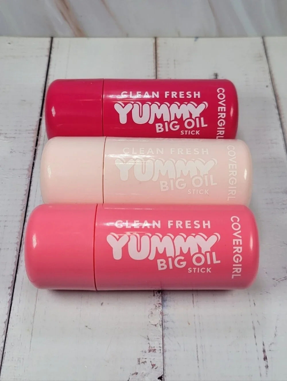 CoverGirl Clean Fresh Yummy Big Oil Stick Bundle NEW!